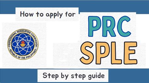 How to apply for the PRC SPLE .